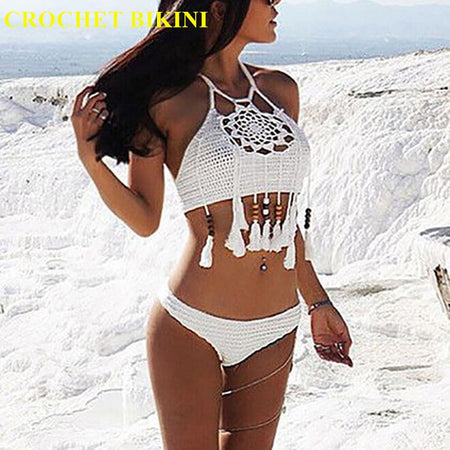 11 Color Beach Crochet Bikini Tops Beach Push up OR Interlining Beach Women Swimwear Top