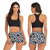 Sport High Waist Bikini Women Swimwear 2020 Sexy Crop Top Plus Size Swimsuit Swimming Suit Bathing Suit Bikini Set With Shorts