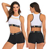 Sport High Waist Bikini Women Swimwear 2020 Sexy Crop Top Plus Size Swimsuit Swimming Suit Bathing Suit Bikini Set With Shorts