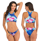 Sport High Waist Bikini Women Swimwear 2020 Sexy Crop Top Plus Size Swimsuit Swimming Suit Bathing Suit Bikini Set With Shorts