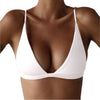 5 Colors Sexy Women Bandage Bikini Top Push-up Padded Bra Bralette 2020 New Swimsuit Swimwear Army Green Black White Pink