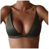 5 Colors Sexy Women Bandage Bikini Top Push-up Padded Bra Bralette 2020 New Swimsuit Swimwear Army Green Black White Pink