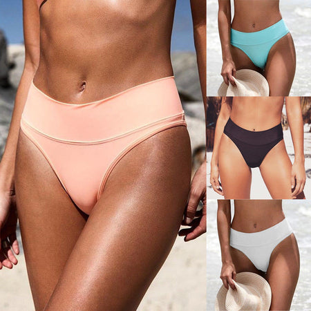 2015 Sexy Women Bikini Bottom Brazilian Swimsuit Beachwear Bow Back Bathing Suit