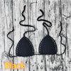 11 Color Beach Crochet Bikini Tops Beach Push up OR Interlining Beach Women Swimwear Top